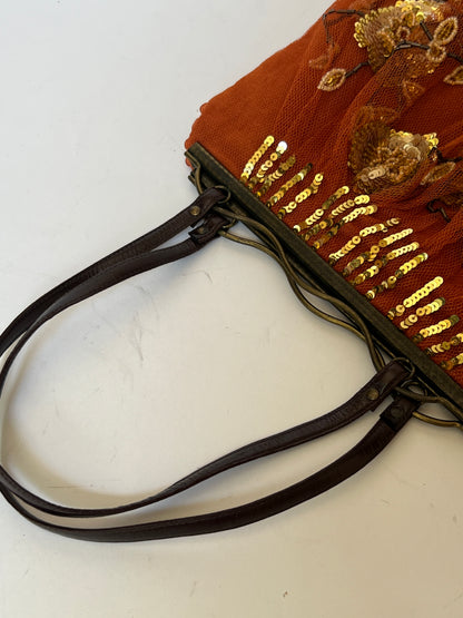 Jamin Puech Beaded Bag with Sculptural Metal Frame