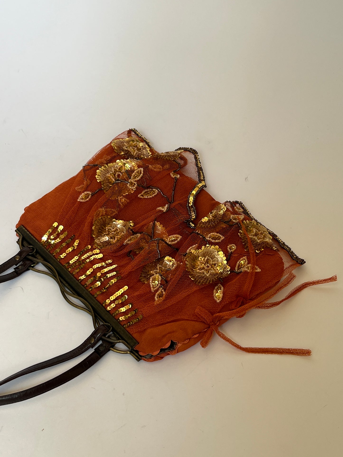 Jamin Puech Beaded Bag with Sculptural Metal Frame