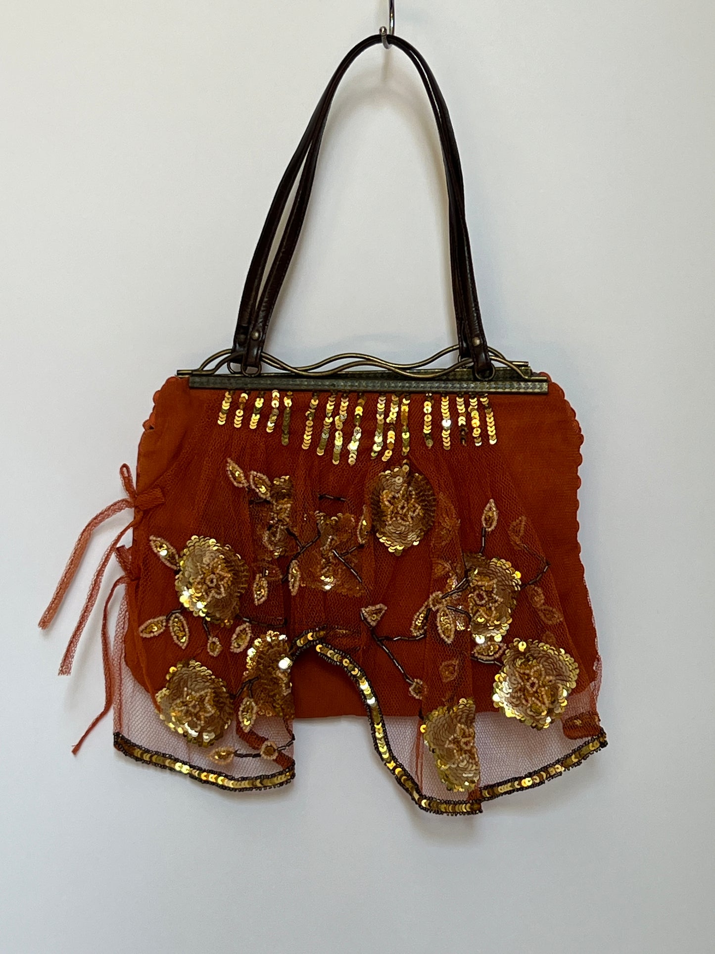 Jamin Puech Beaded Bag with Sculptural Metal Frame