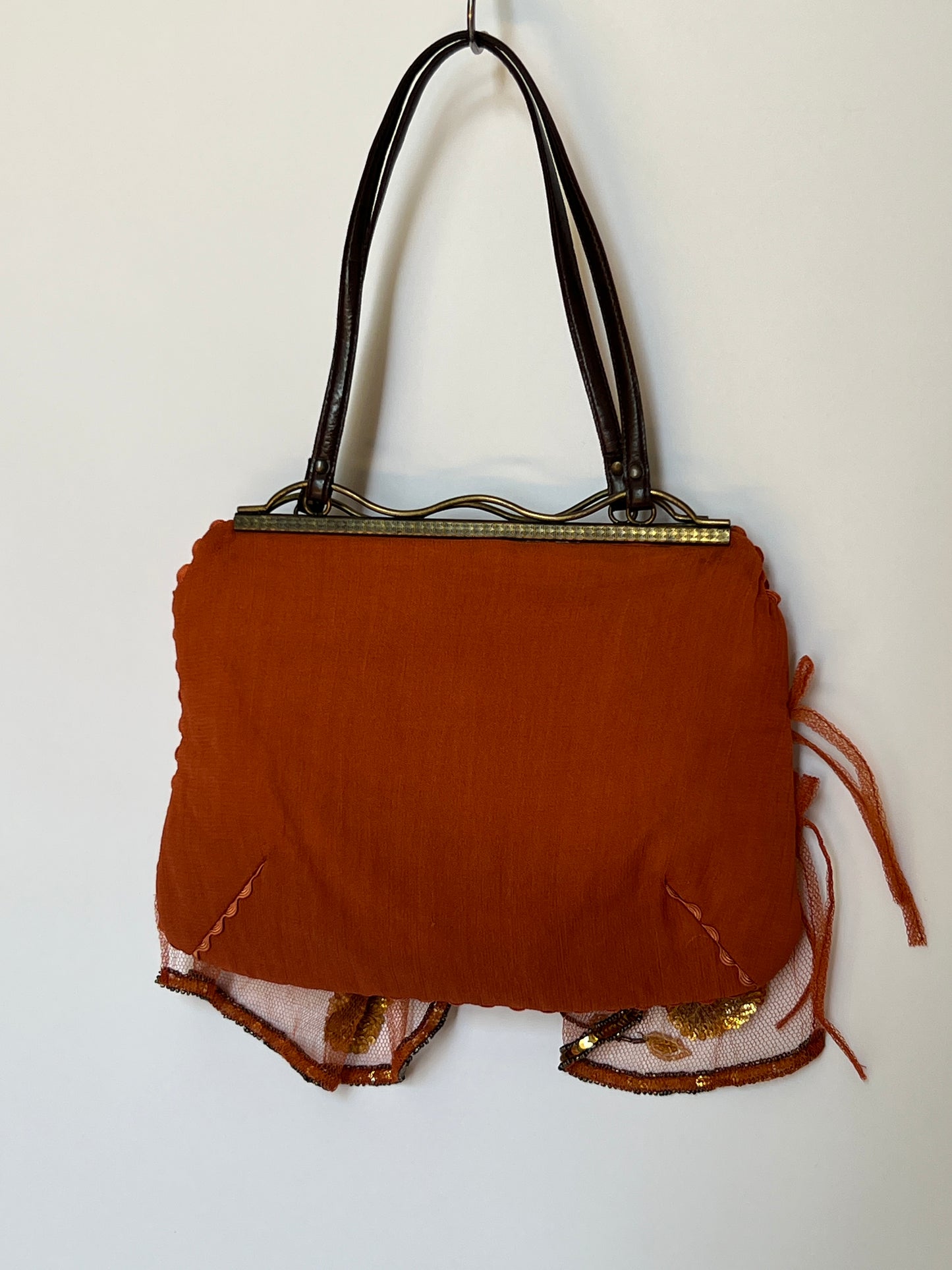 Jamin Puech Beaded Bag with Sculptural Metal Frame