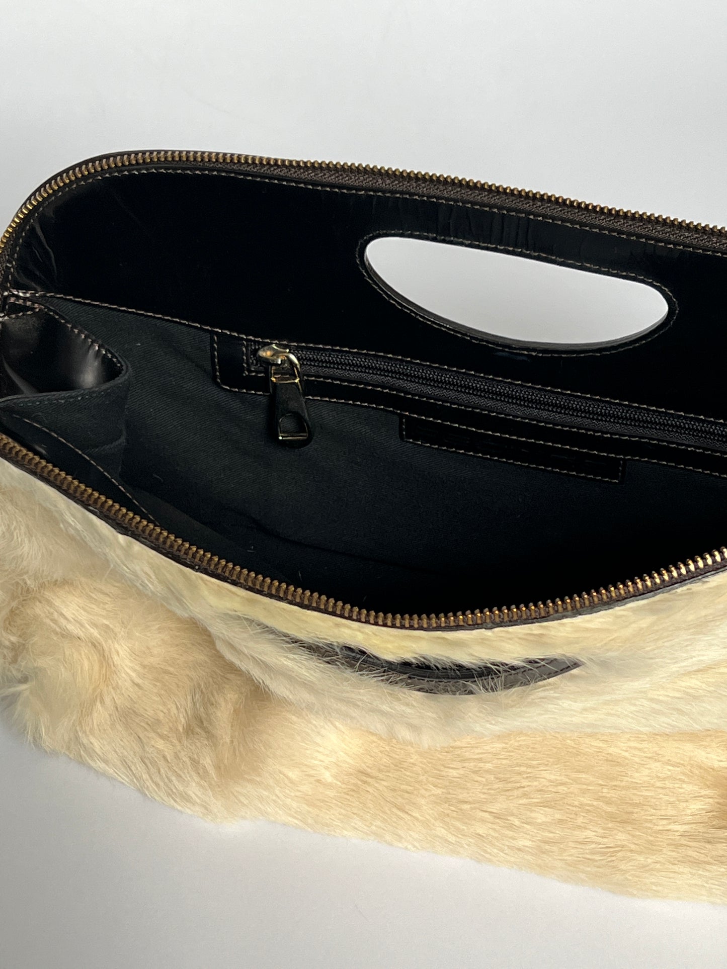 Pellico Rabbit Fur Clutch