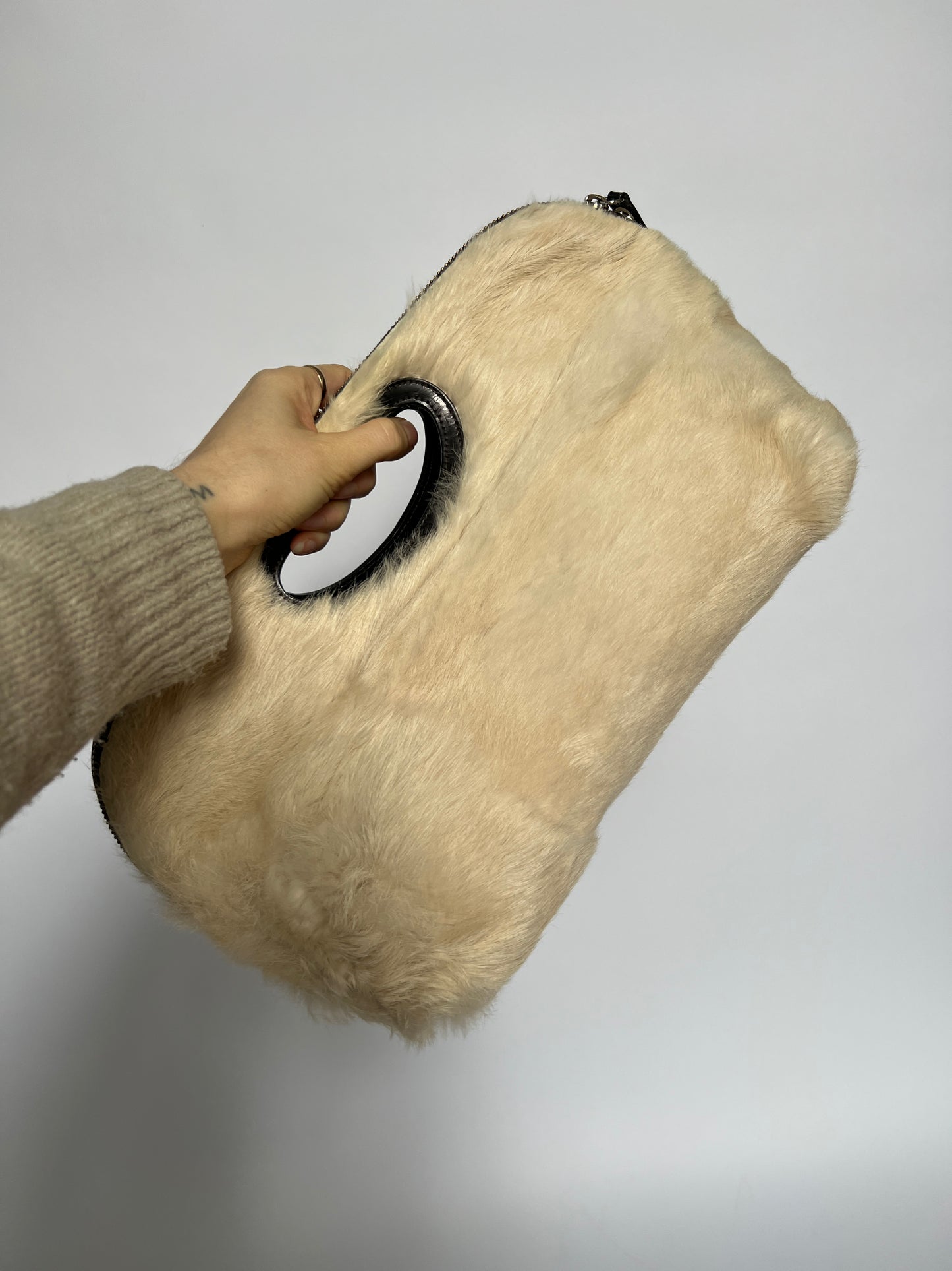 Pellico Rabbit Fur Clutch