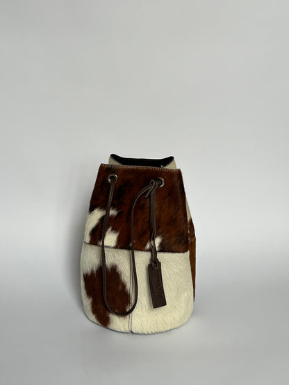 Marco Masi Italian Cowhide Bucket Bag