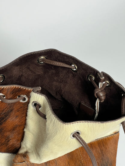 Marco Masi Italian Cowhide Bucket Bag