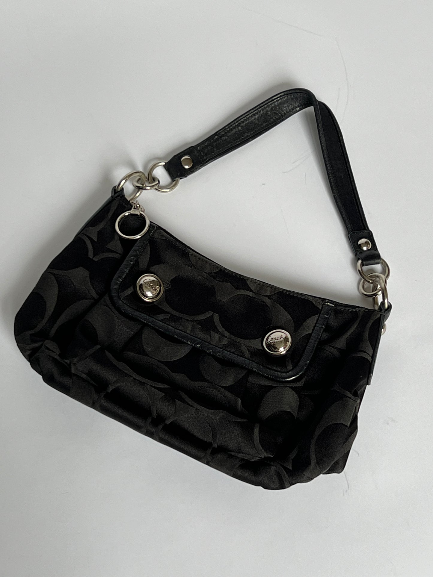 Coach Signature Hobo Poppy Shoulder Bag