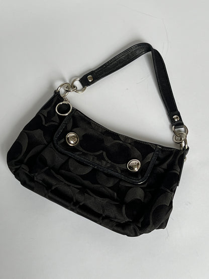 Coach Signature Hobo Poppy Shoulder Bag
