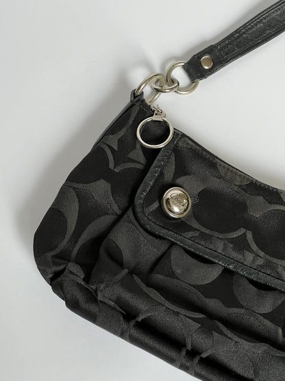 Coach Signature Hobo Poppy Shoulder Bag