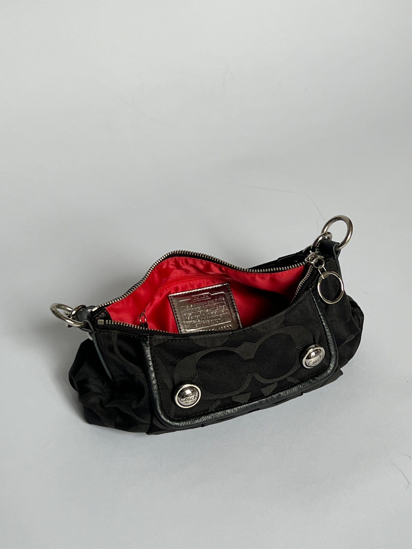 Coach Signature Hobo Poppy Shoulder Bag