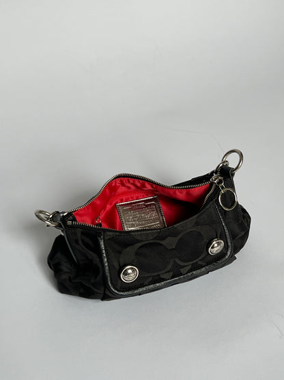 Coach Signature Hobo Poppy Shoulder Bag
