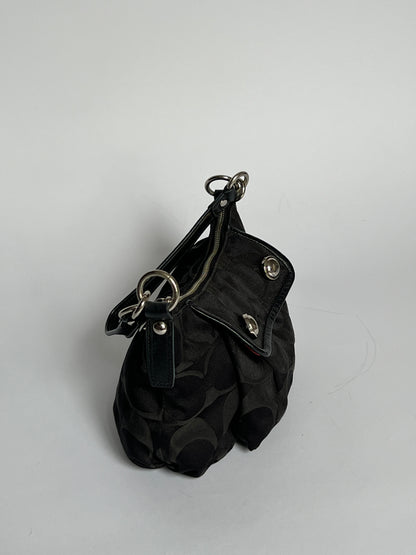 Coach Signature Hobo Poppy Shoulder Bag