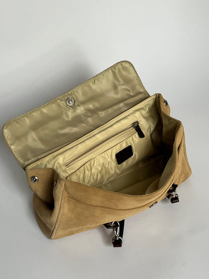 Ralph Lauren Suede 2Way Bag