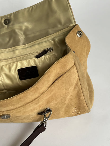 Ralph Lauren Suede 2Way Bag