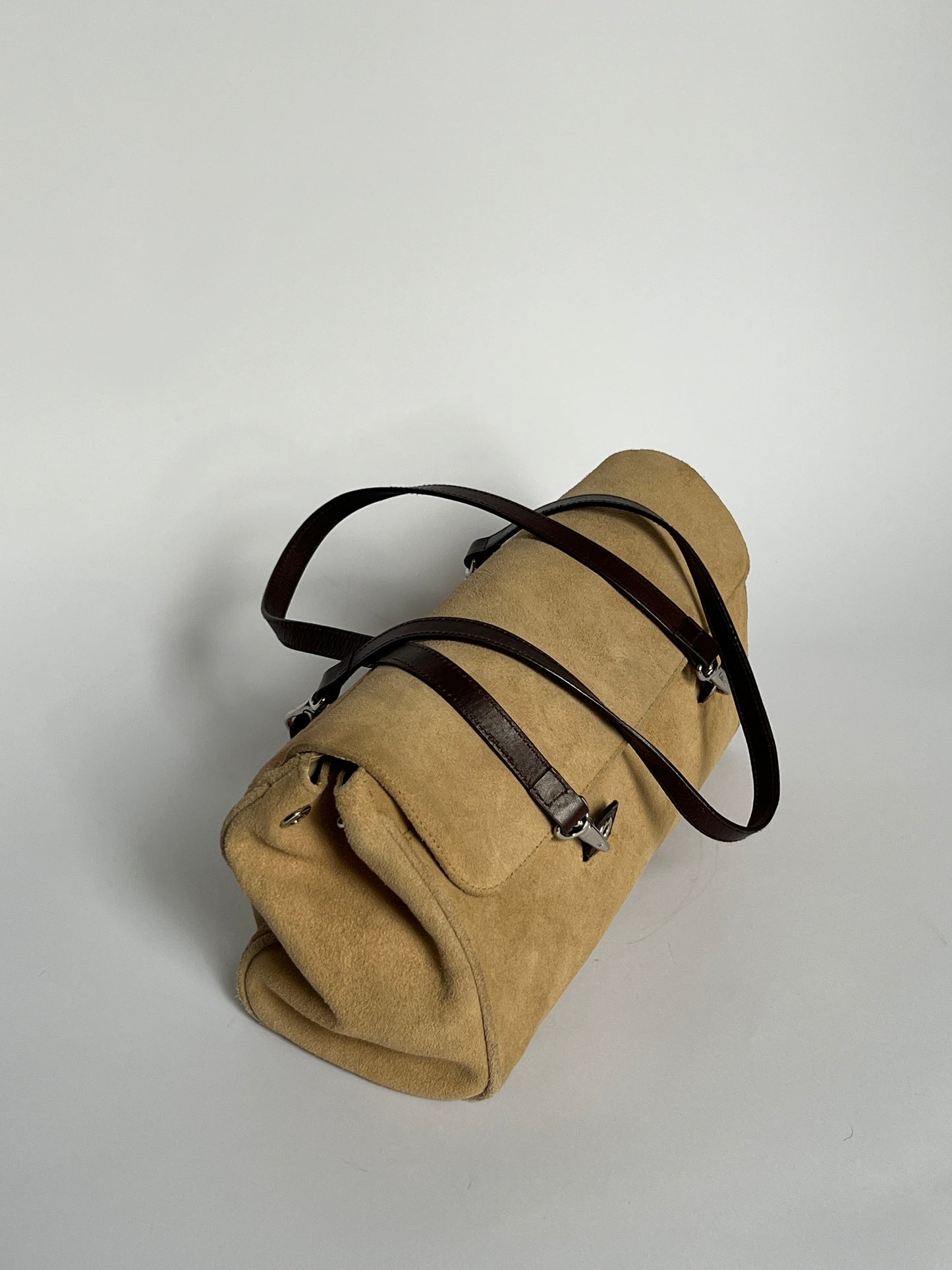 Ralph Lauren Suede 2Way Bag