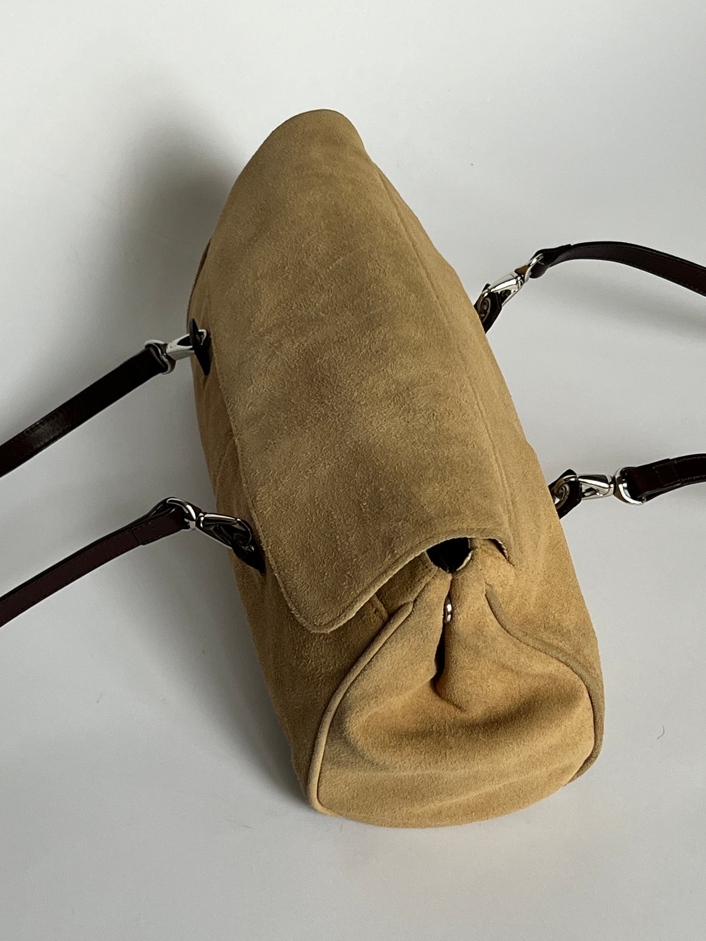 Ralph Lauren Suede 2Way Bag