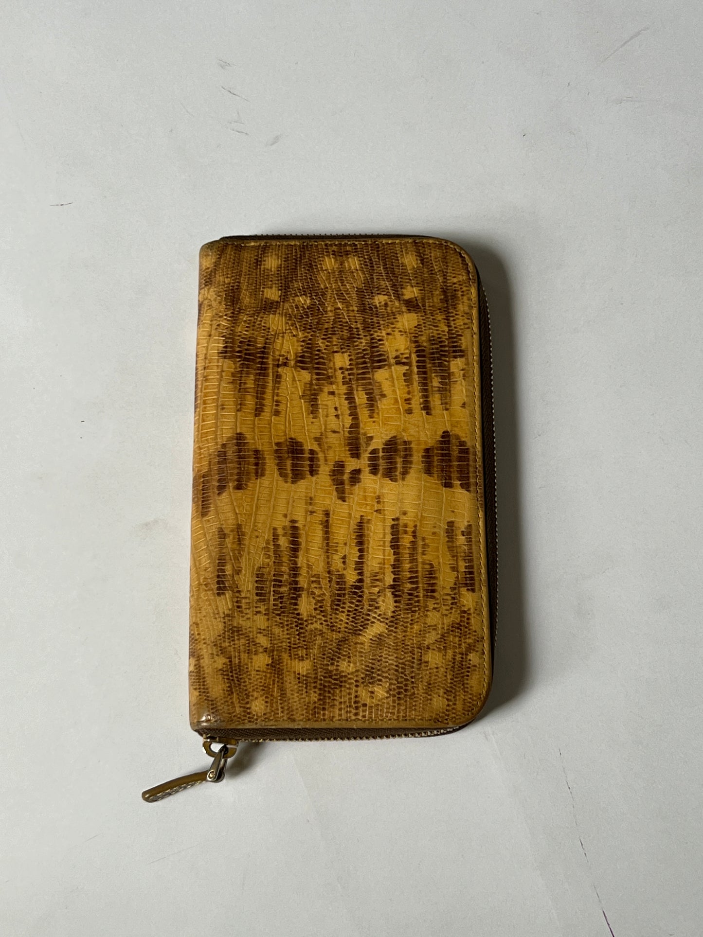 Miu Miu Python Zip-Around Wallet