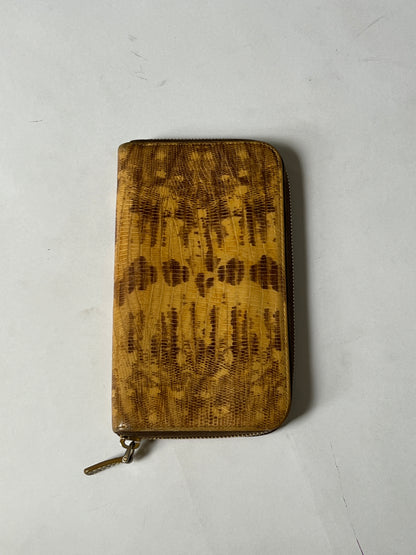 Miu Miu Python Zip-Around Wallet