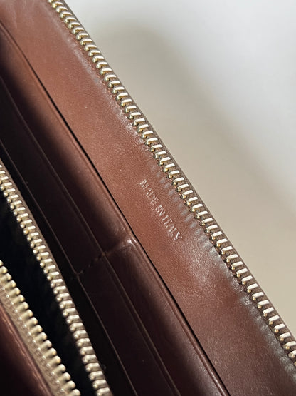 Miu Miu Python Zip-Around Wallet