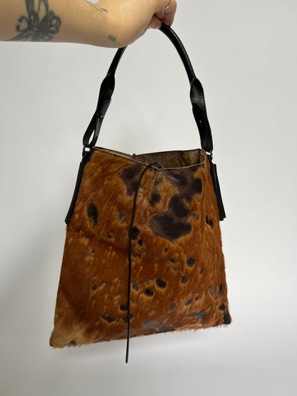 Cowhide Tote Bag