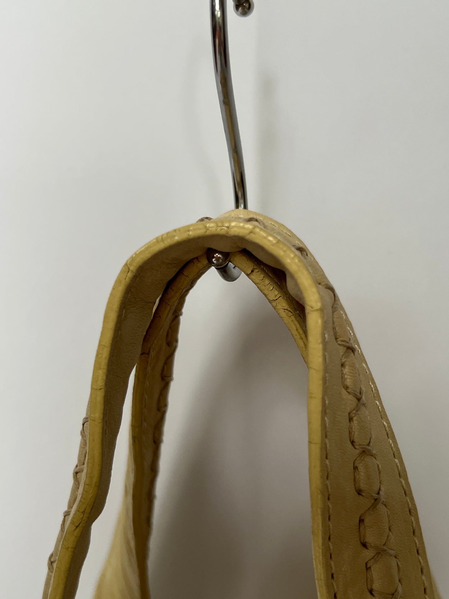 Italian Leather Fringe Shoulder Bag