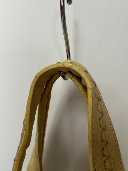 Italian Leather Fringe Shoulder Bag
