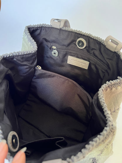 Roberto Pancani Pony Hair Patchwork Tote