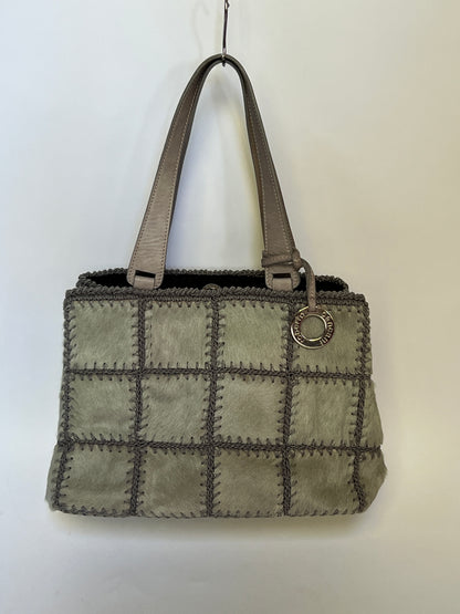 Roberto Pancani Pony Hair Patchwork Tote