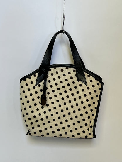 Furla Pony Hair Polka Dot Tote