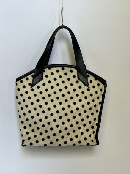 Furla Pony Hair Polka Dot Tote
