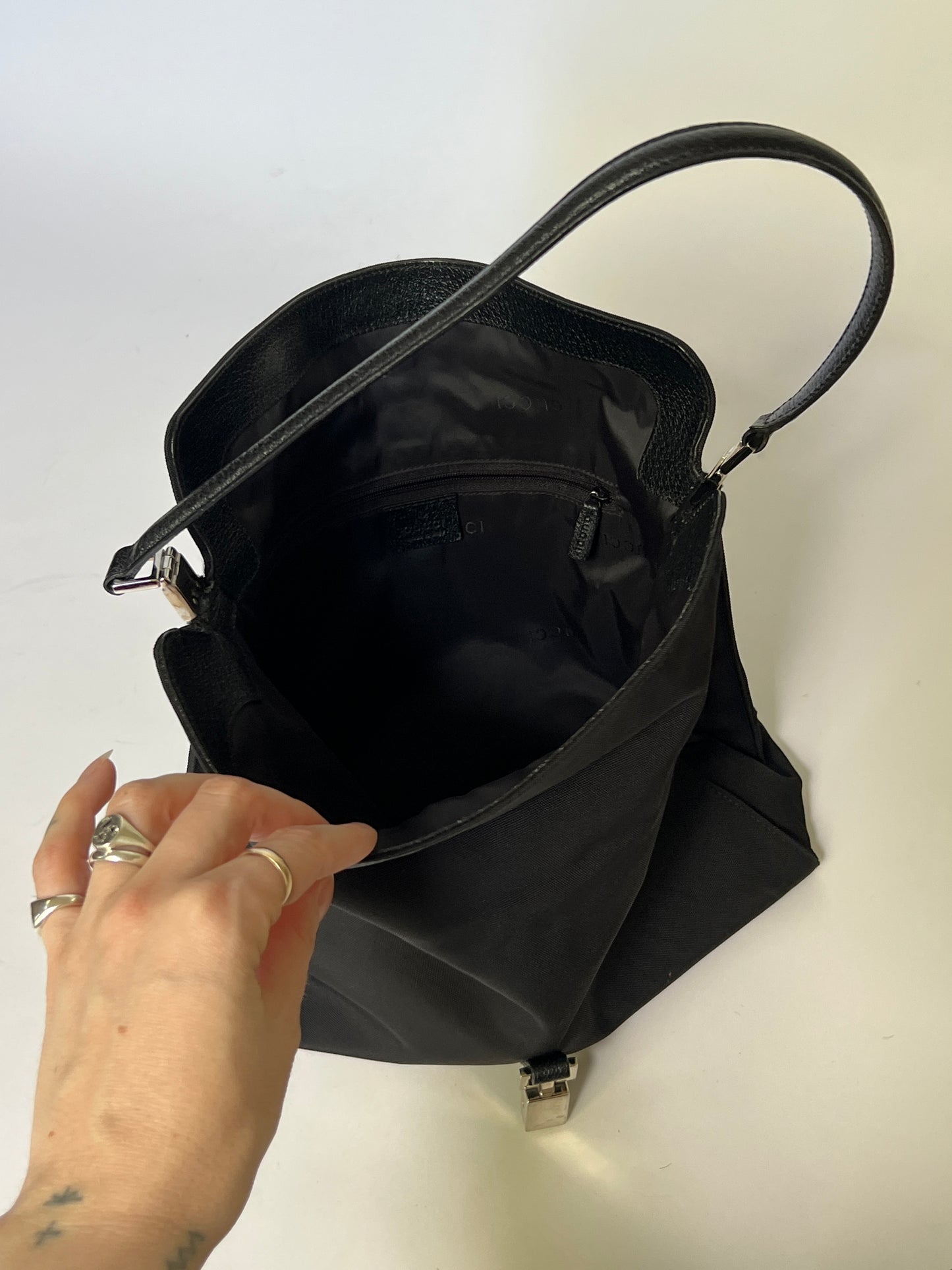 Gucci Nylon Jackie Hobo