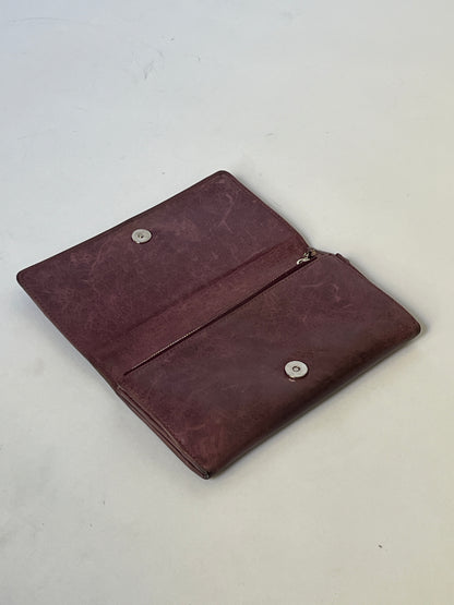 Balenciaga Classic City Leather Wallet – Aubergine