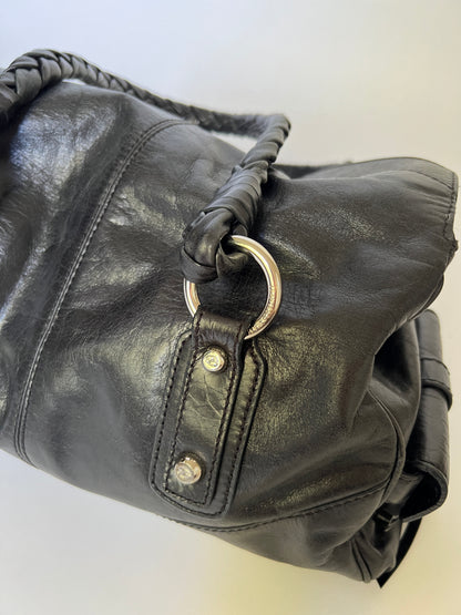 Francesco Biasia Slouchy Leather Shoulder Bag