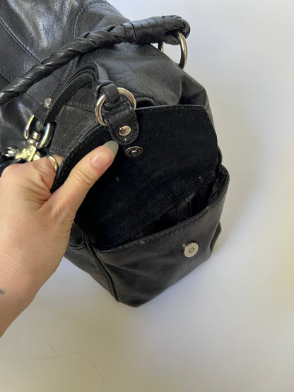 Francesco Biasia Slouchy Leather Shoulder Bag