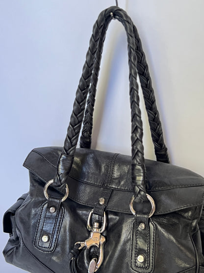 Francesco Biasia Slouchy Leather Shoulder Bag