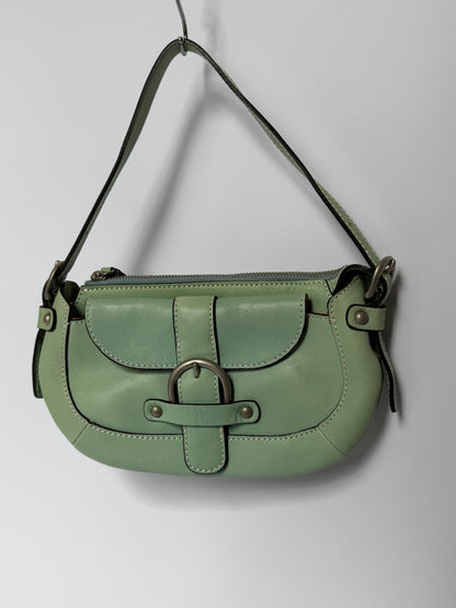 Sazaby Mint Green Leather Shoulder Bag