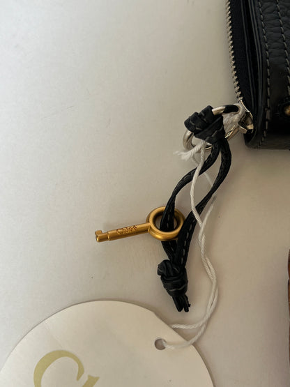 Chloé Paddington Short Zip Wallet — Black