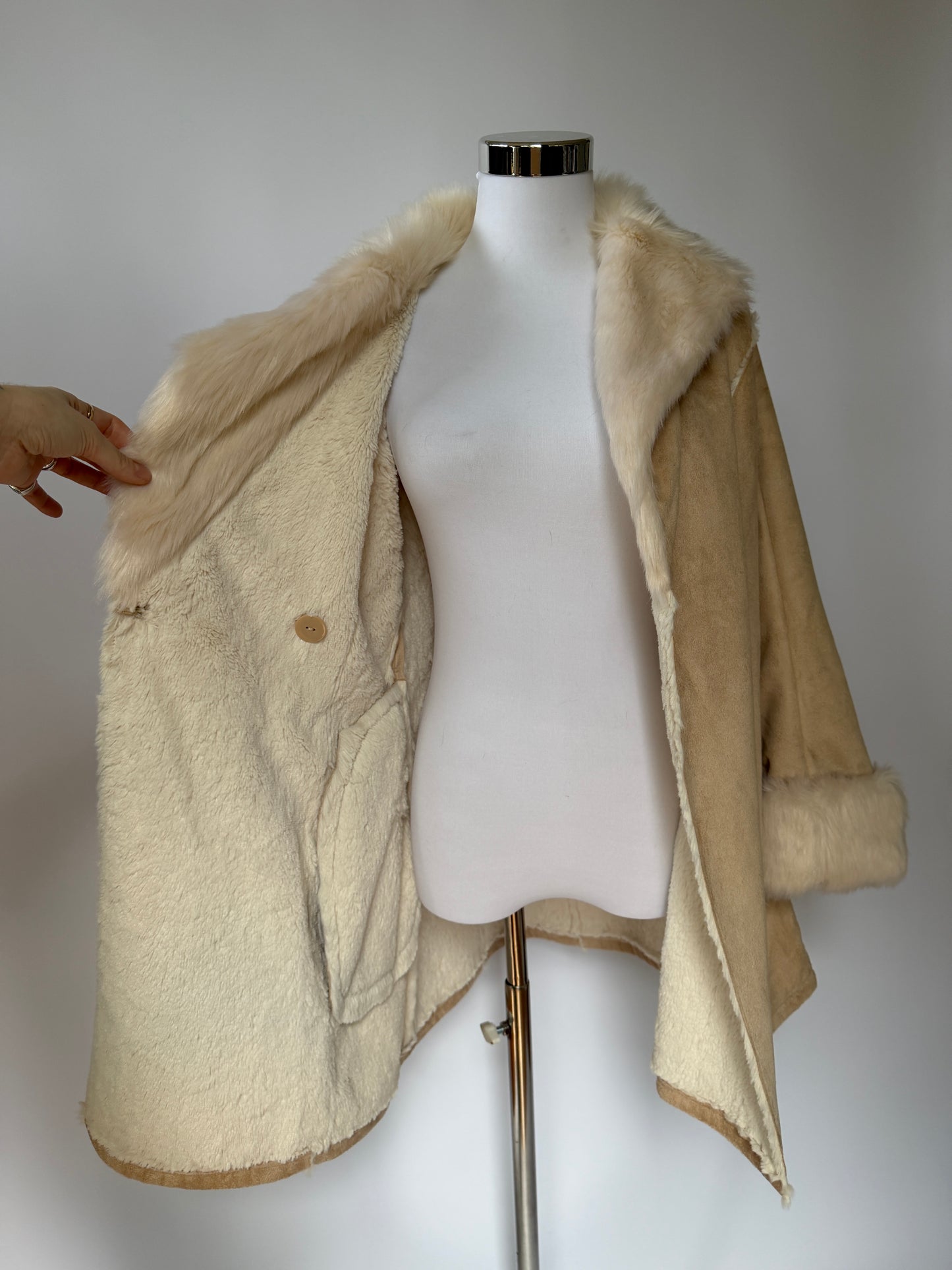 Faux Fur Coat 065 (S/M)