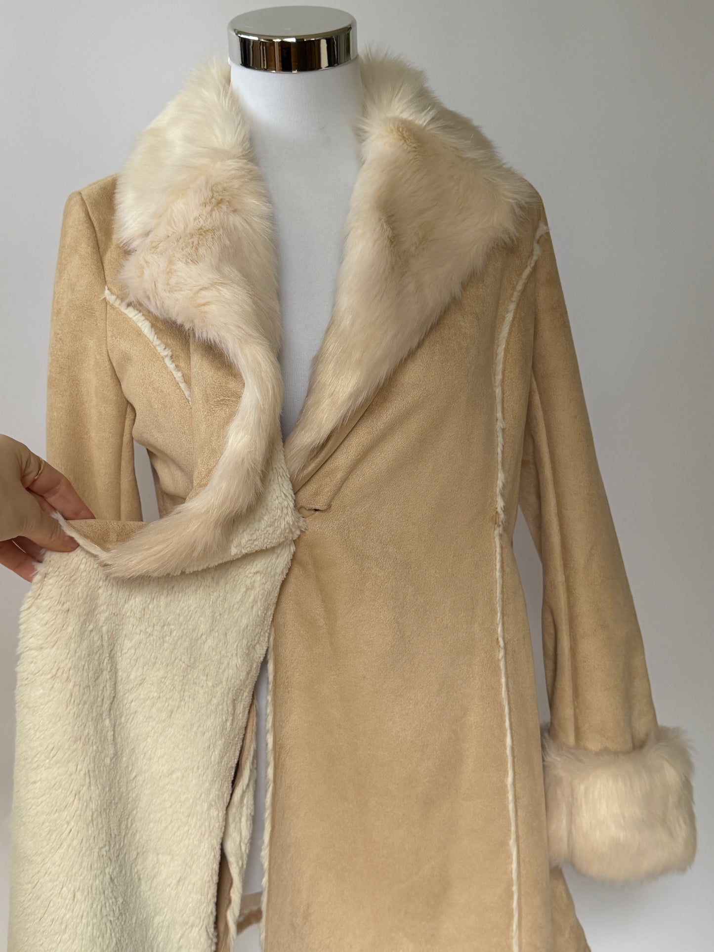 Faux Fur Coat 065 (S/M)