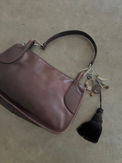 Prada Early-2000s Leather Shoulder Bag
