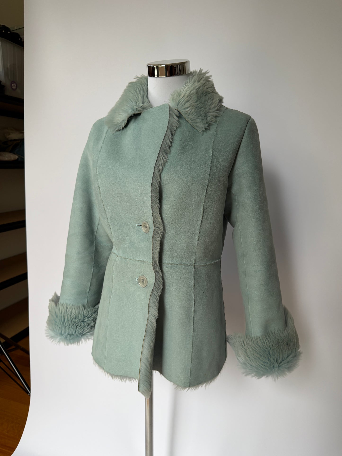 Faux Fur Coat 077 (M)