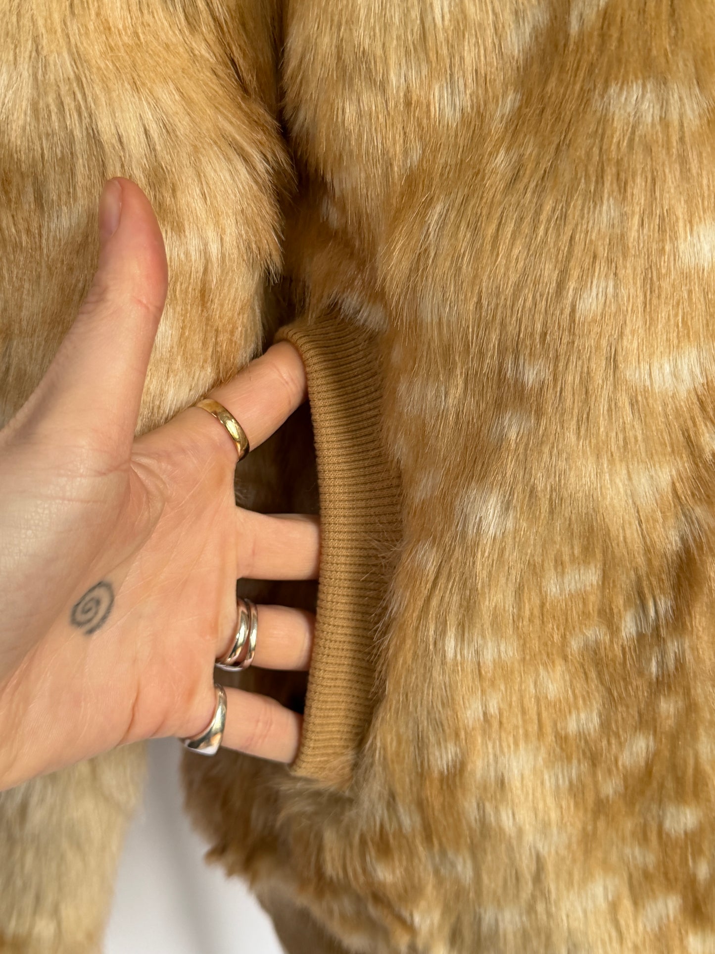 Faux Fur Coat 079 (XS/S)