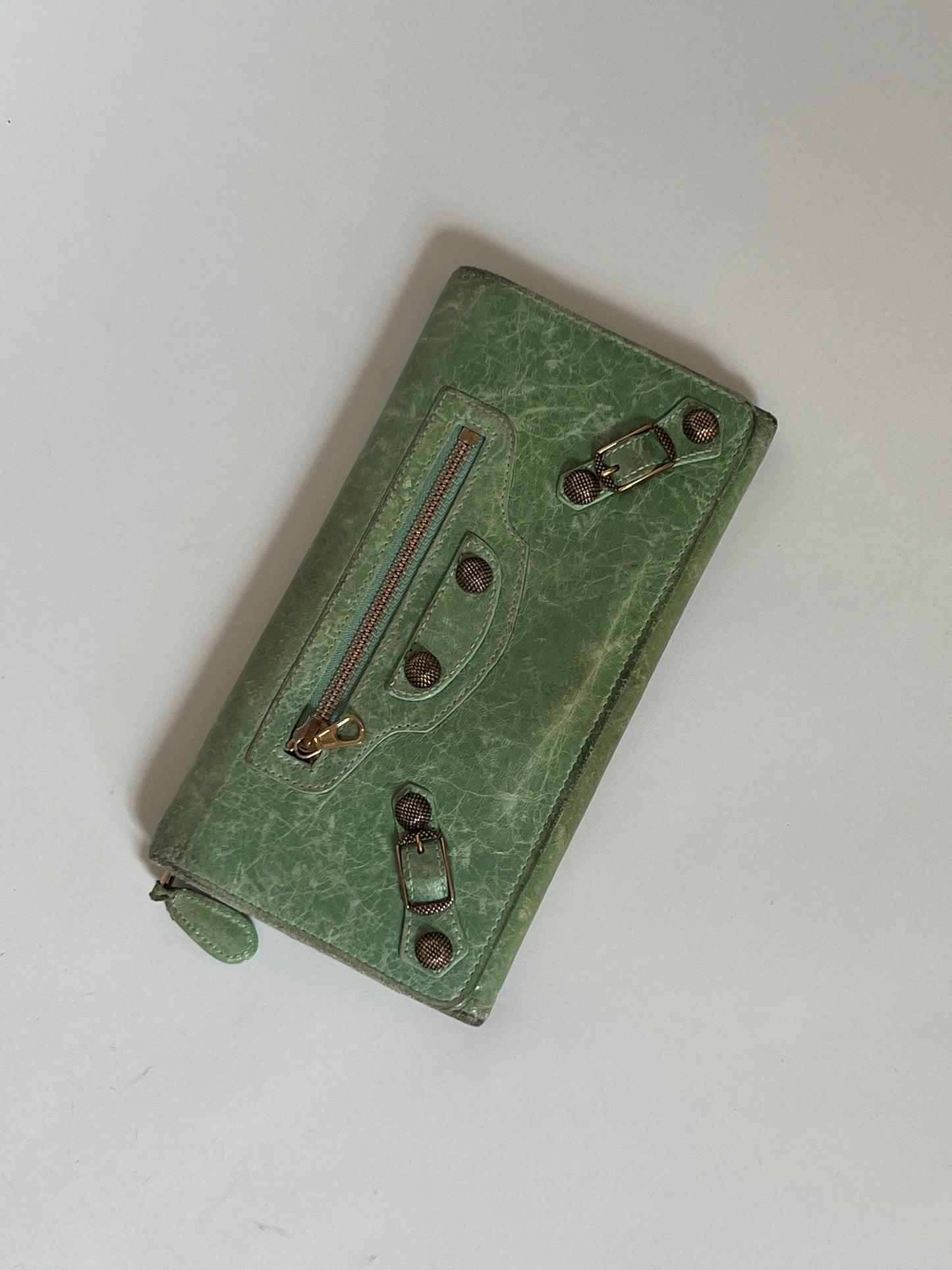 Balenciaga Classic Motorcycle Wallet