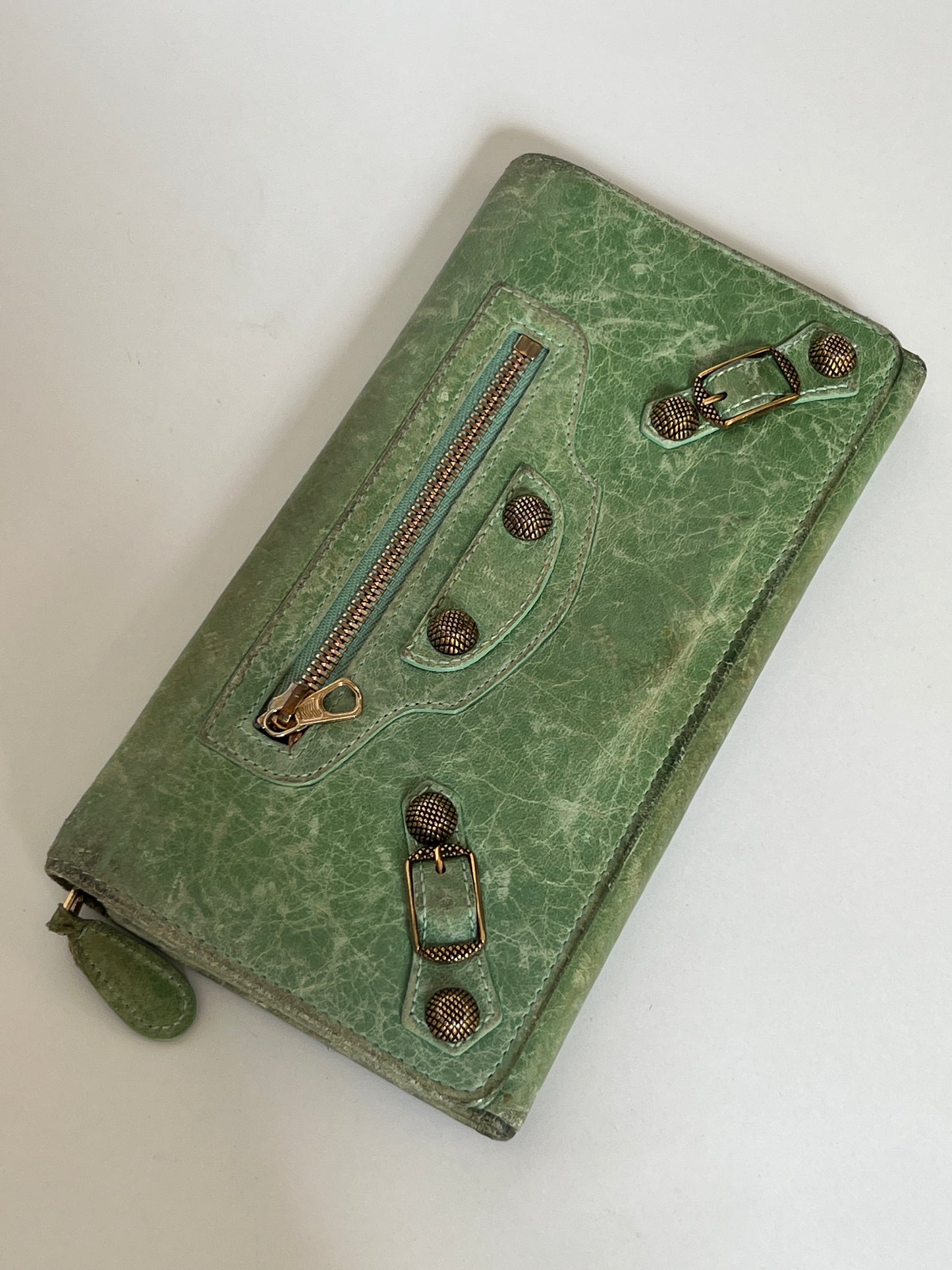 Balenciaga Classic Motorcycle Wallet