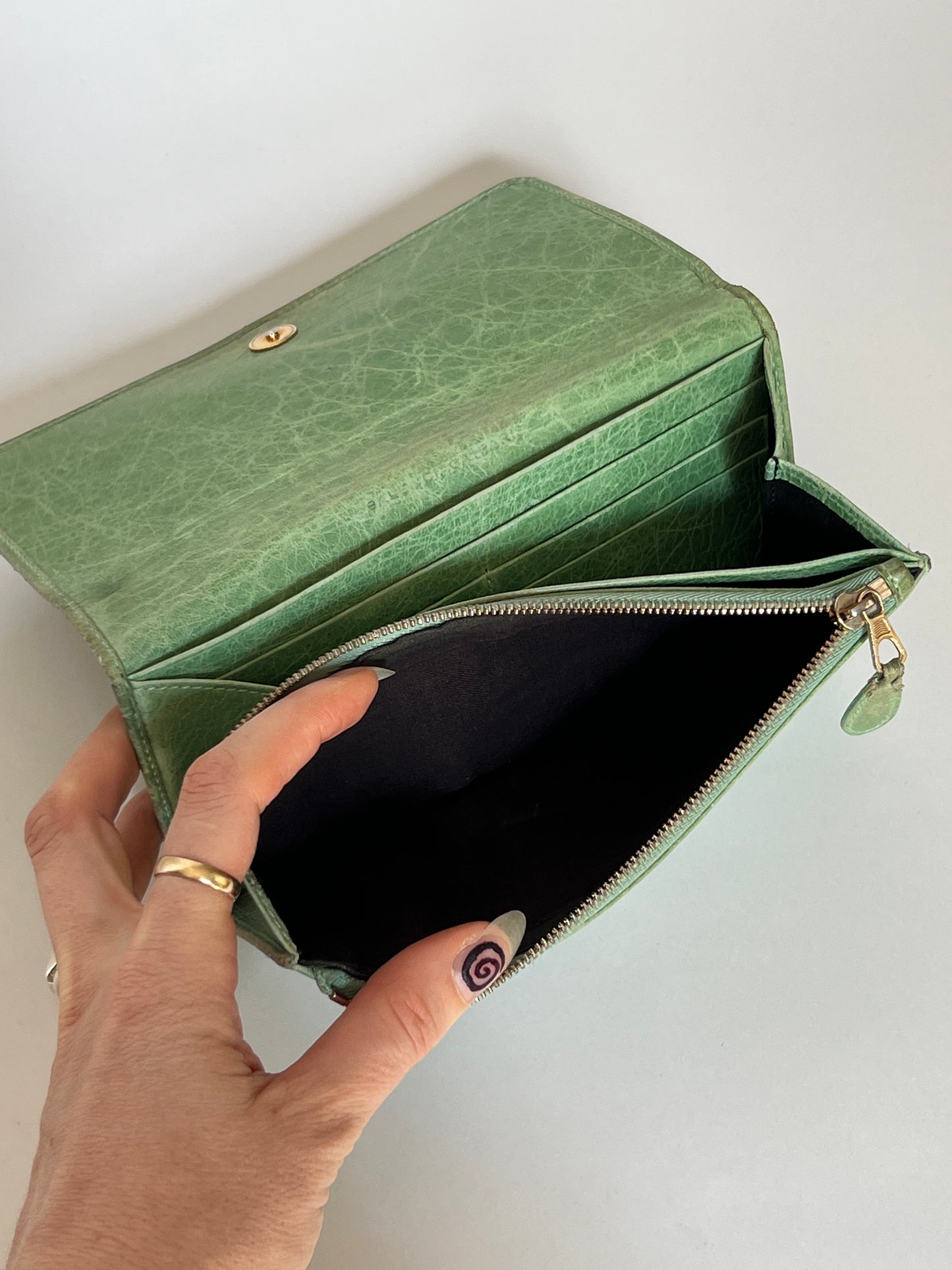 Balenciaga Classic Motorcycle Wallet