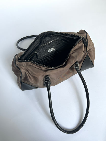 Prada 2002 Tessuto Mini Boston Bag