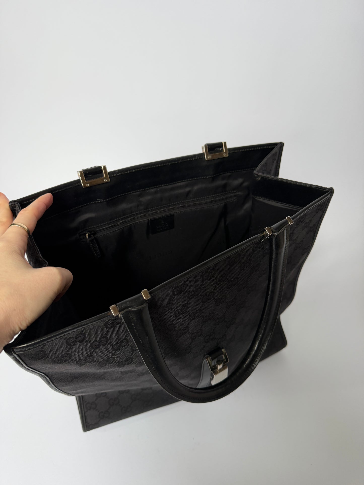 Tom Ford Era Gucci Jackie GG Canvas Tote Bag