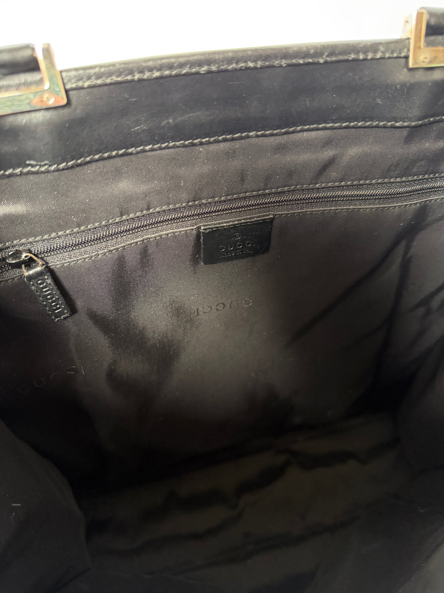 Tom Ford Era Gucci Jackie GG Canvas Tote Bag