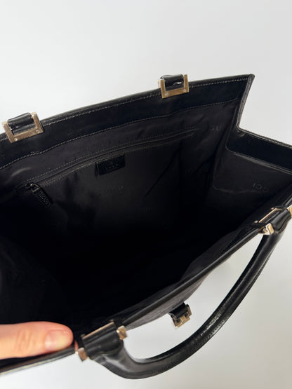 Tom Ford Era Gucci Jackie GG Canvas Tote Bag