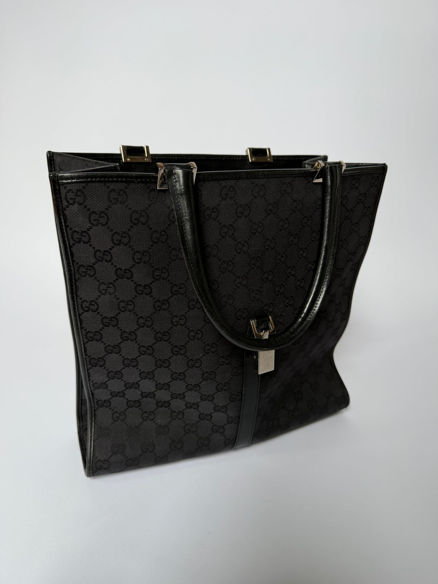 Tom Ford Era Gucci Jackie GG Canvas Tote Bag