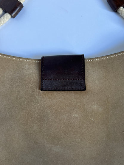 Dolce & Gabbana Suede Boho Bag