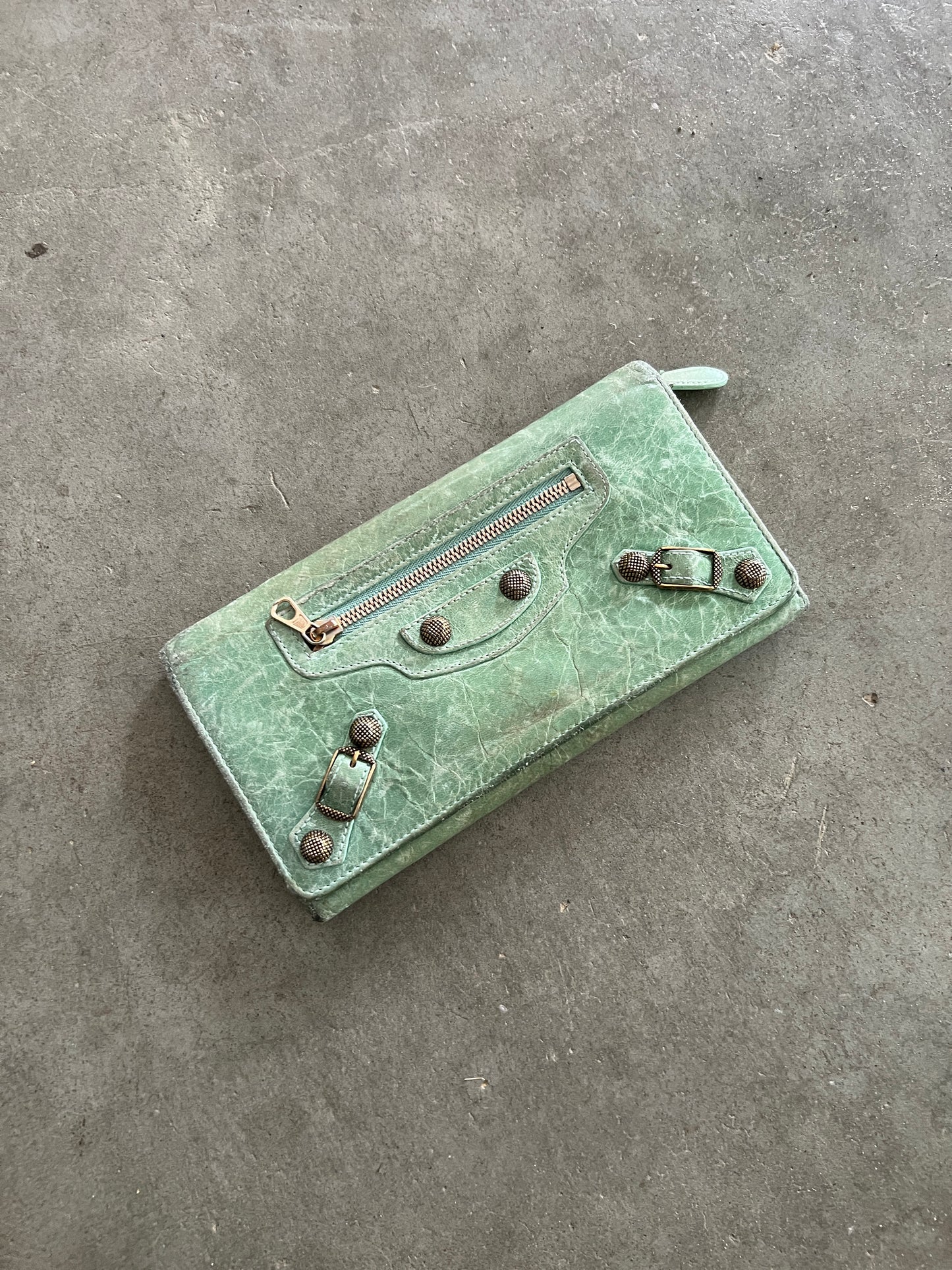 Balenciaga Classic Motorcycle Wallet